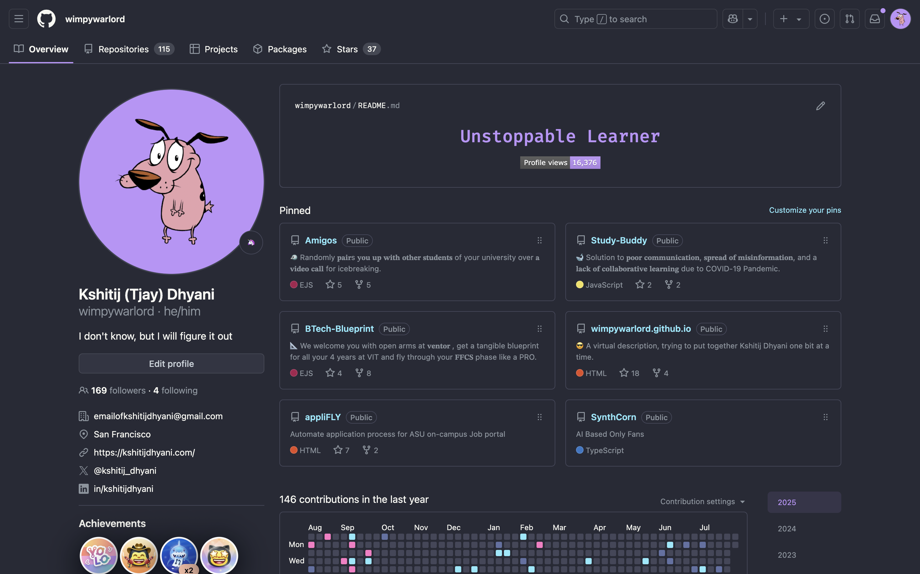 Dracula GitHub Screenshot