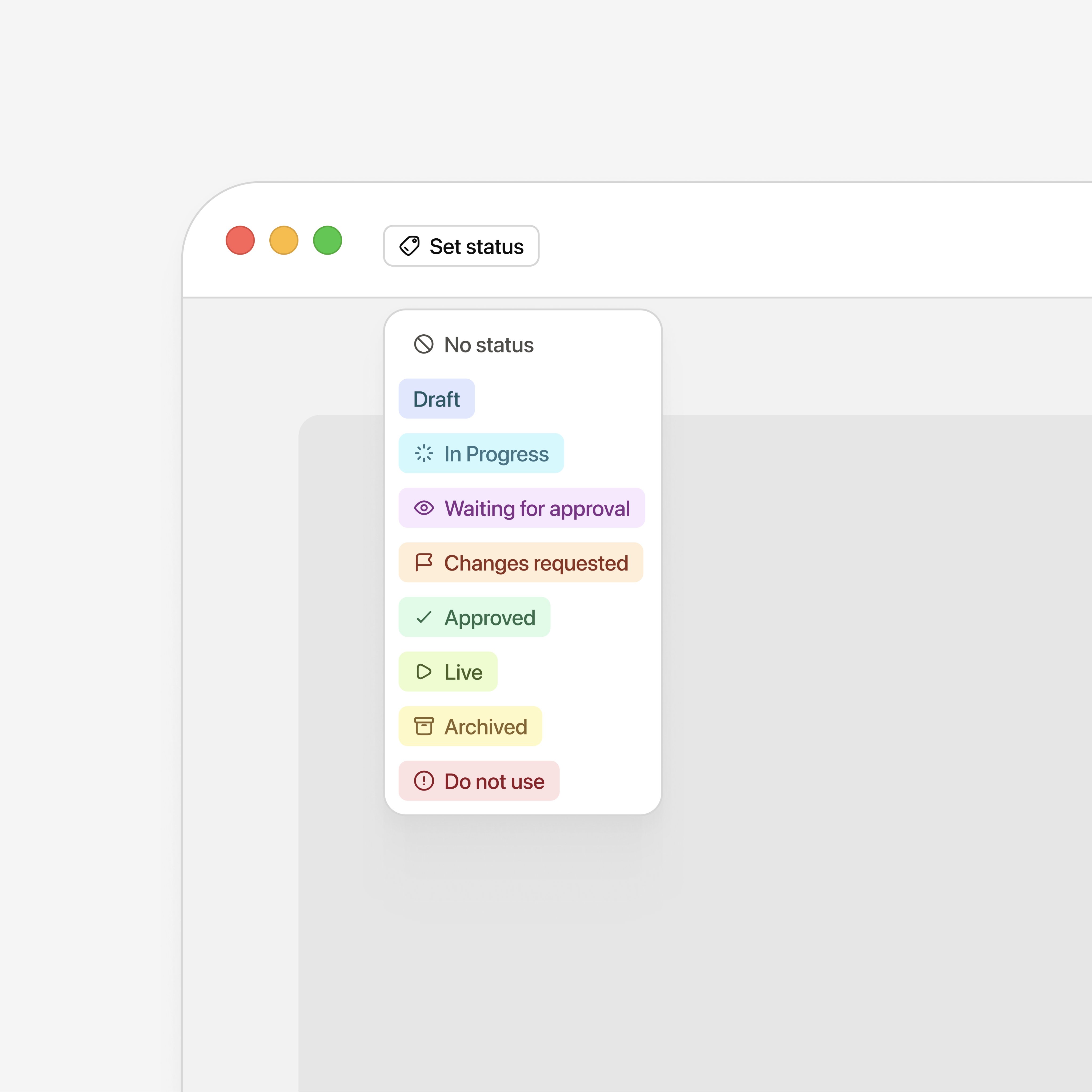 Color panel example 5