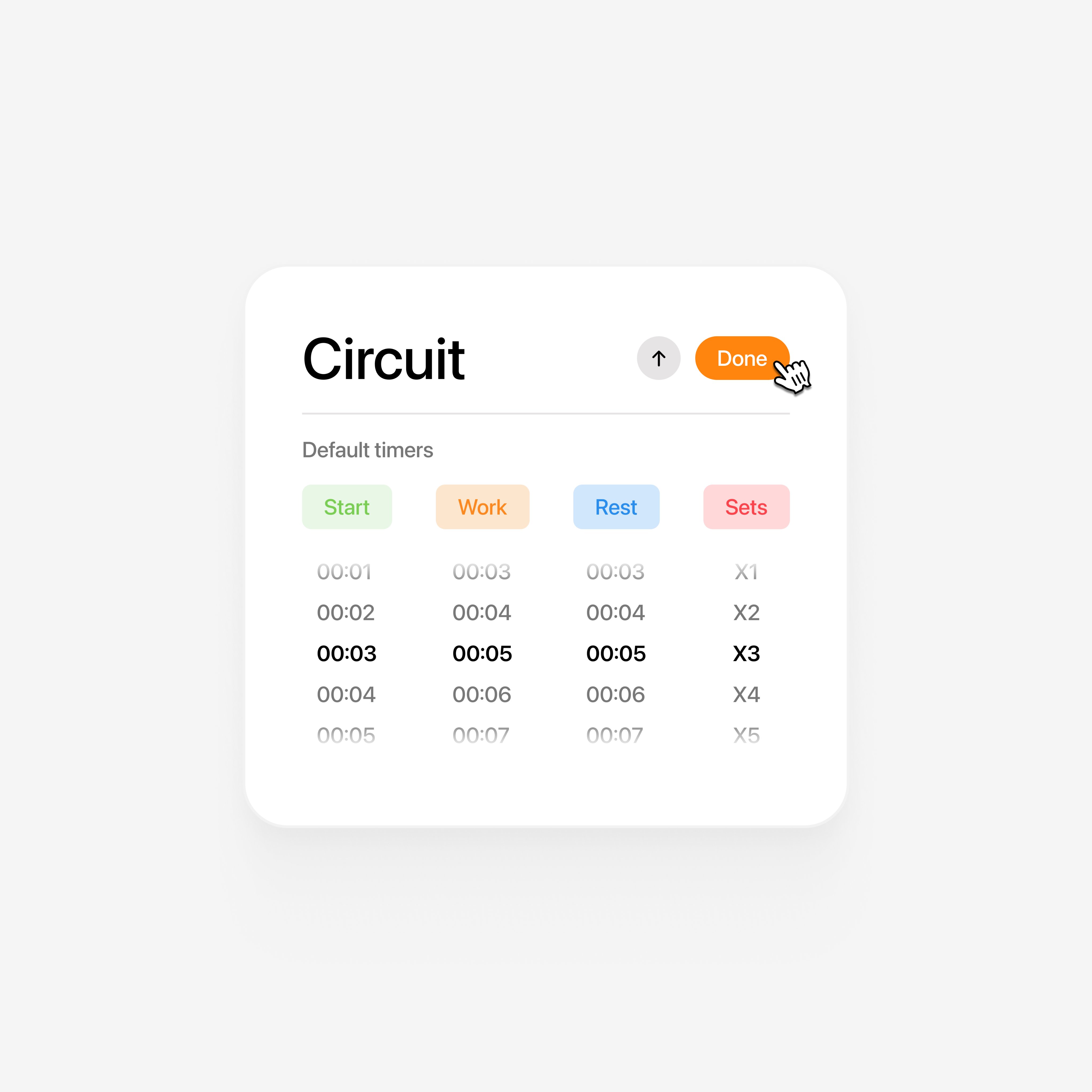 Color panel example 1