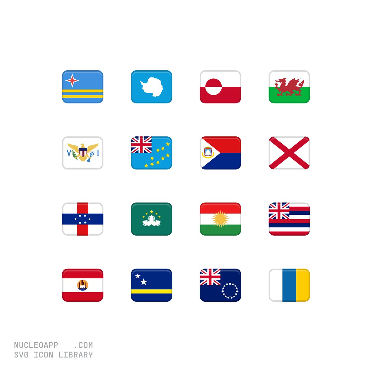 Flag icons collection